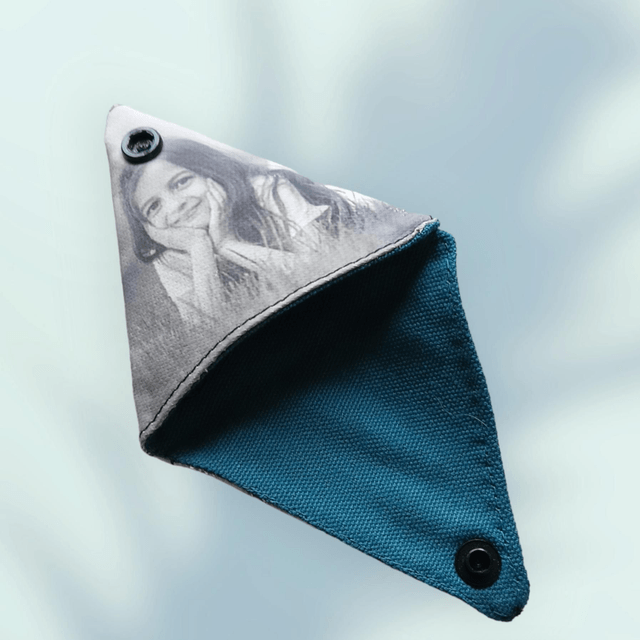 porte-cartes et porte-monnaie en tissu, personnalisables avec vos photos de famille préférées