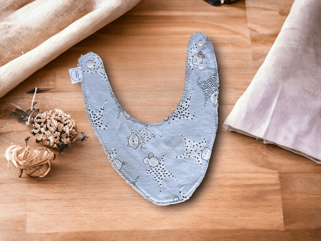 Bavoir Naissance à 6 mois réglable Oursons