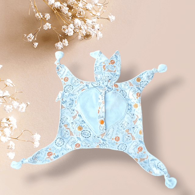 Doudou  Lapin Range Tétine Animaux Forêt